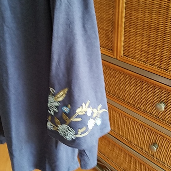 💥 sale 💥Peasant blouse blue - Picture 2 of 4